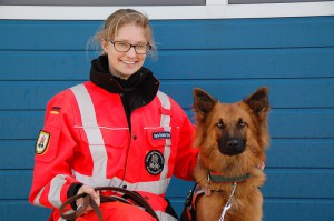 Rettungshundestaffel Kreis Pinneberg Team Marie Christin Drews und Henry