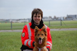 Rettungshundestaffel Kreis Pinneberg RHS Kreis Pinneberg | Meike Polter mit Rieke