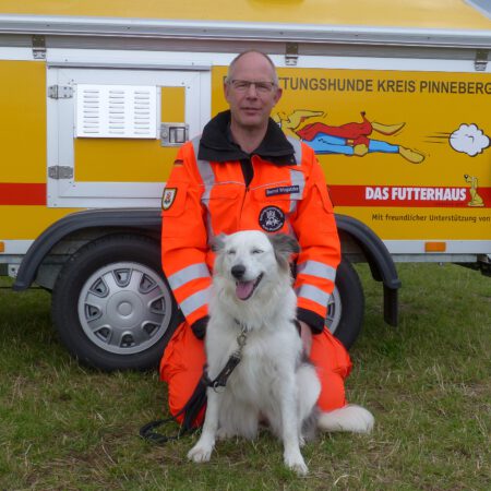 Bernd Wogatzke mit Gracy